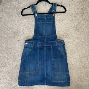 &Denim Overall Jean Dress
